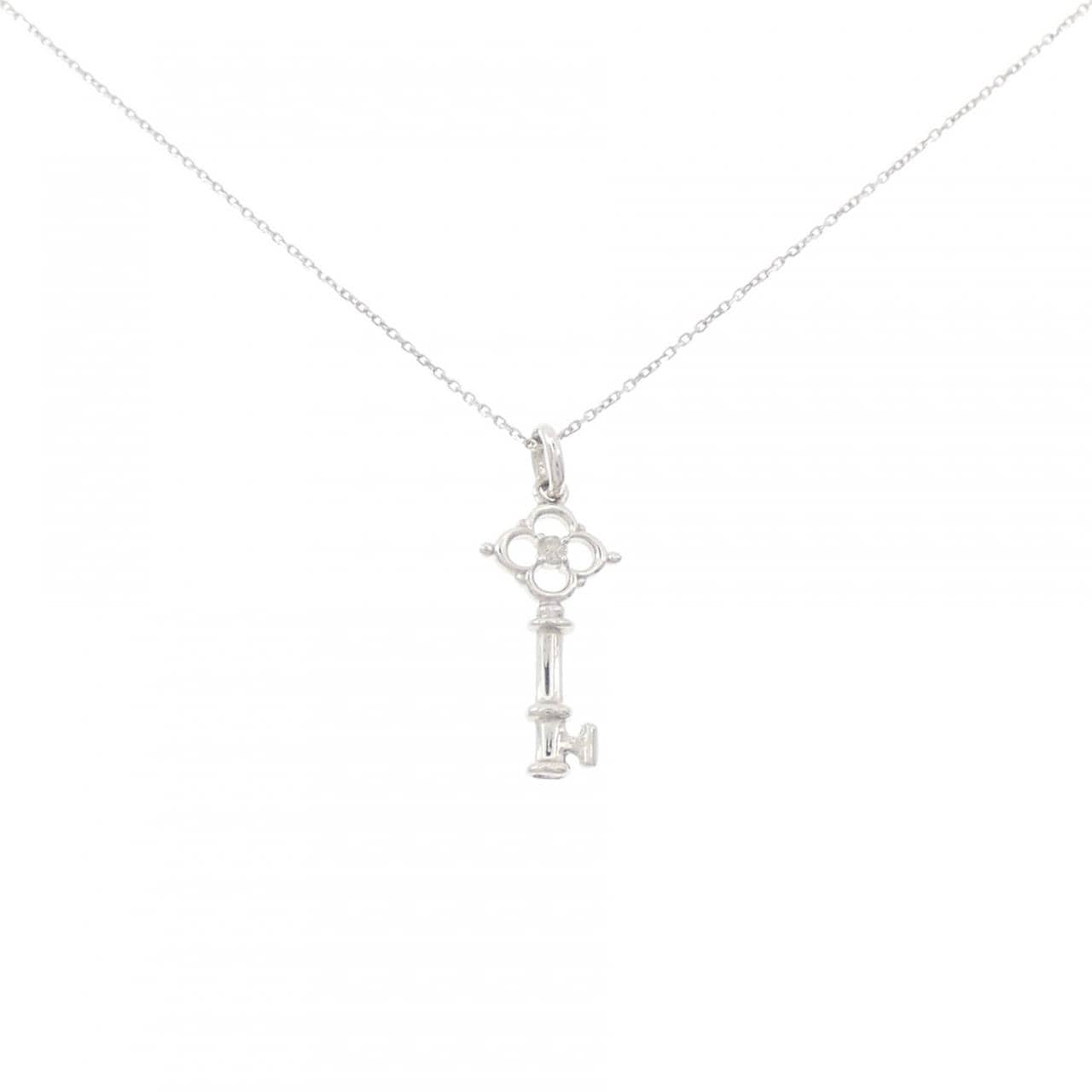 クミキョク キー ダイヤモンド ネックレス 0.01CT