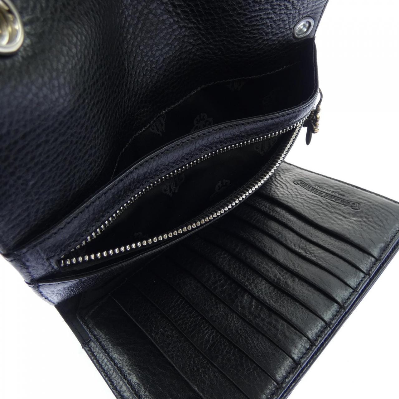 クロムハーツ CHROME HEARTS WAVE CROSS BTN　ウェーブ クロスボタン 2246 304 0501 0900 WALLET
