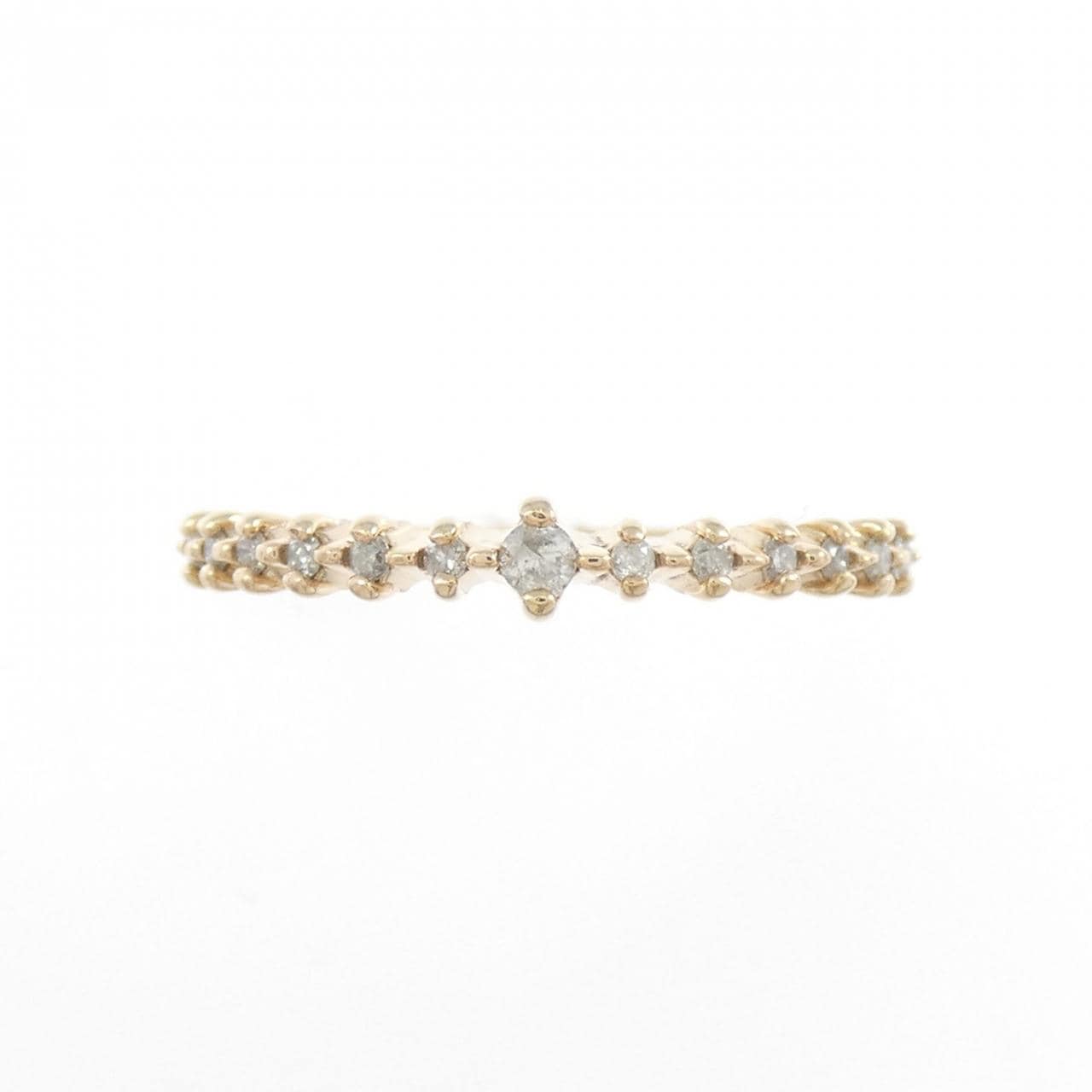 アガット ダイヤモンド リング 0.02CT