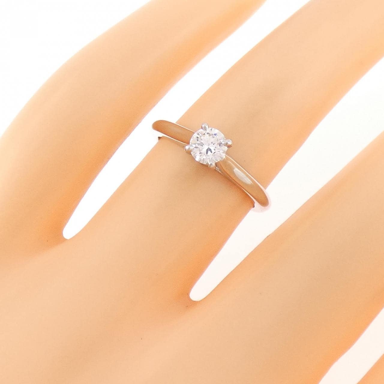 カルティエ 1895 ソリテール リング 0.31CT