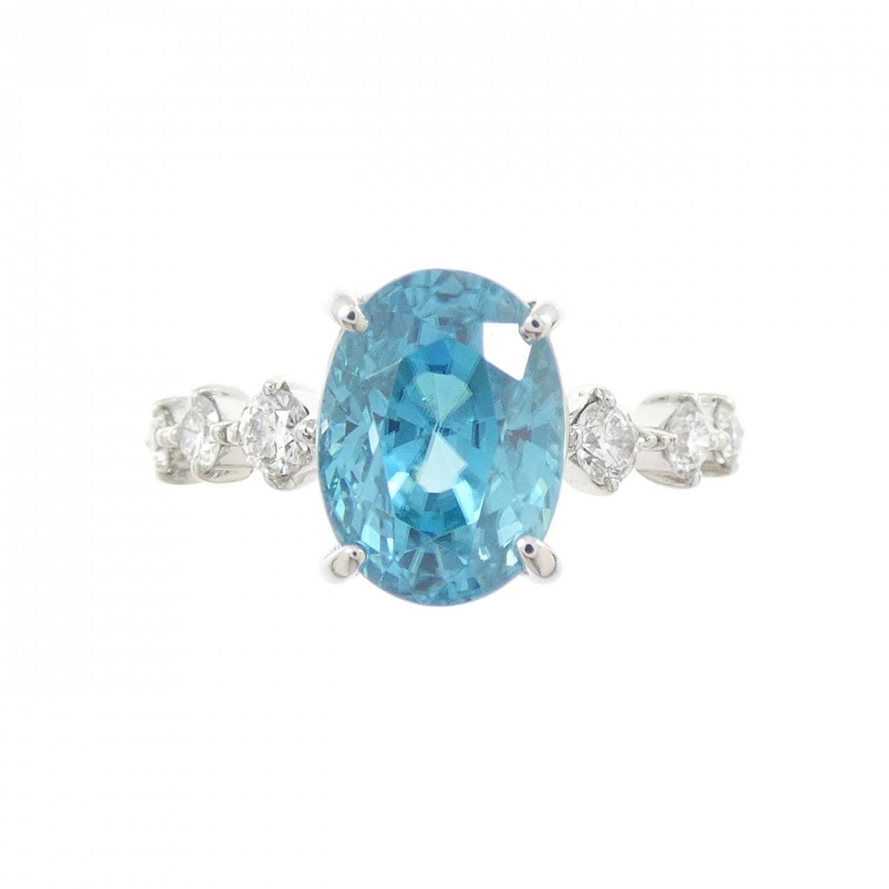 PT900 ジルコン リング 4.728CT