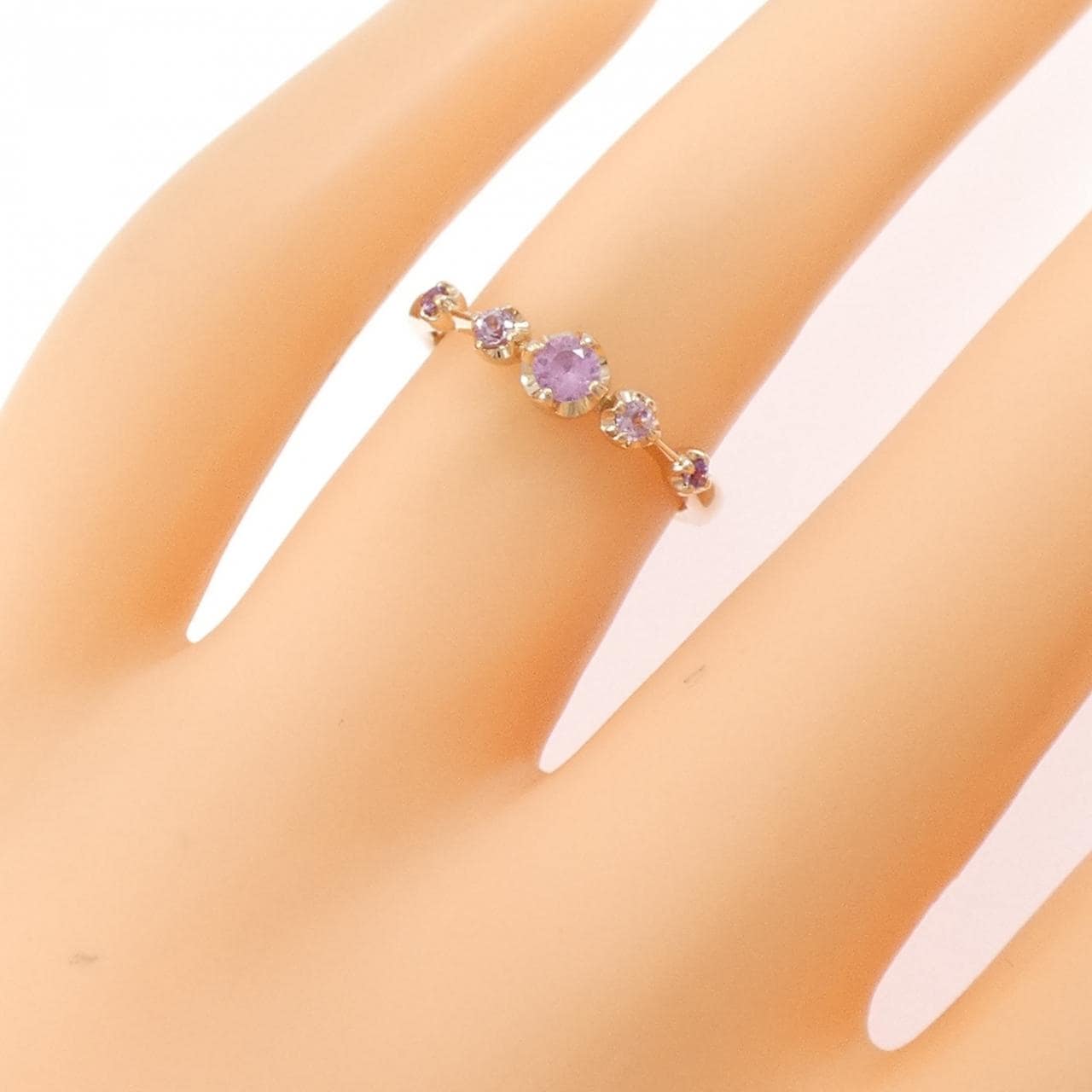 ヴァンドーム カラーストーン リング