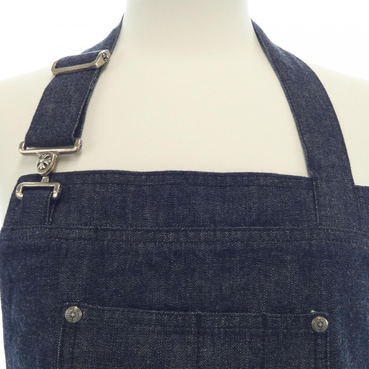クロムハーツ CHROME HEARTS CEMETERY CROSS ARRON DENIM 404193320******414 エプロン