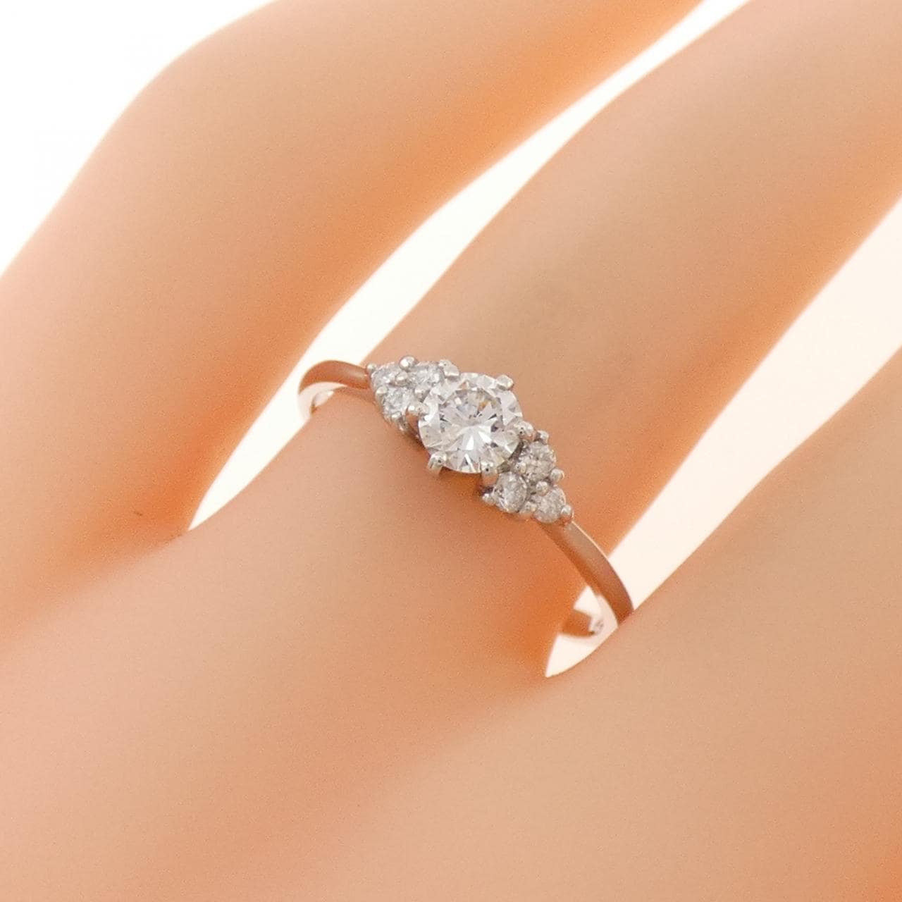 PT900 ダイヤモンド リング 0.260CT G SI1 VG