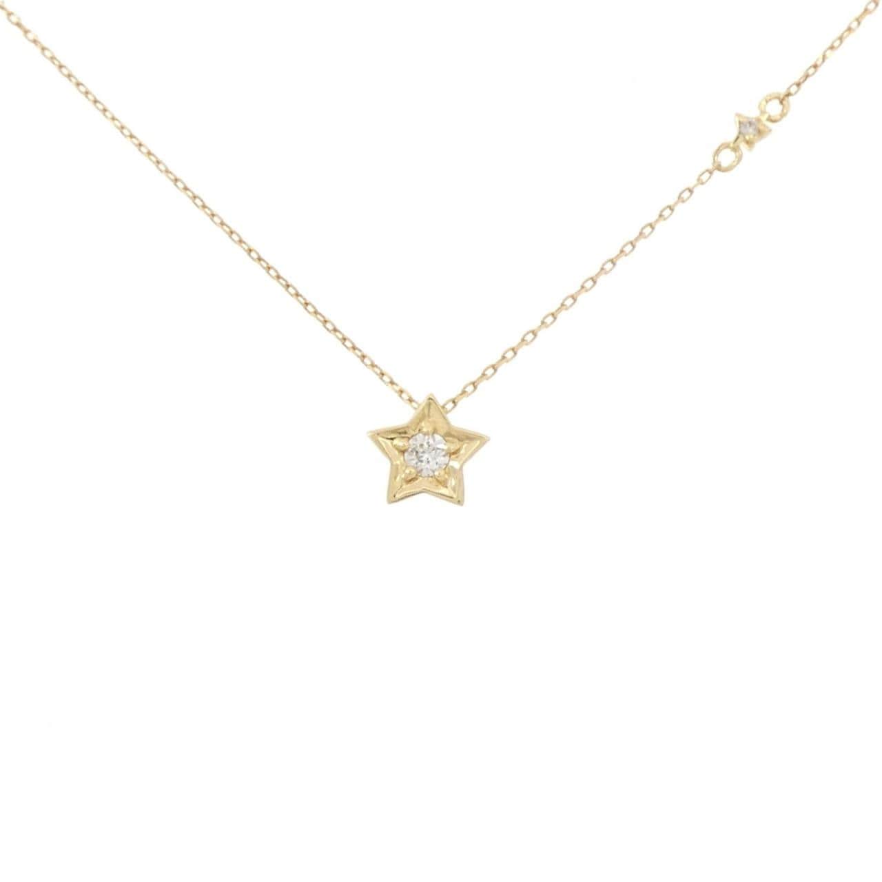 フェスタリア スター ダイヤモンド ネックレス 0.056CT
