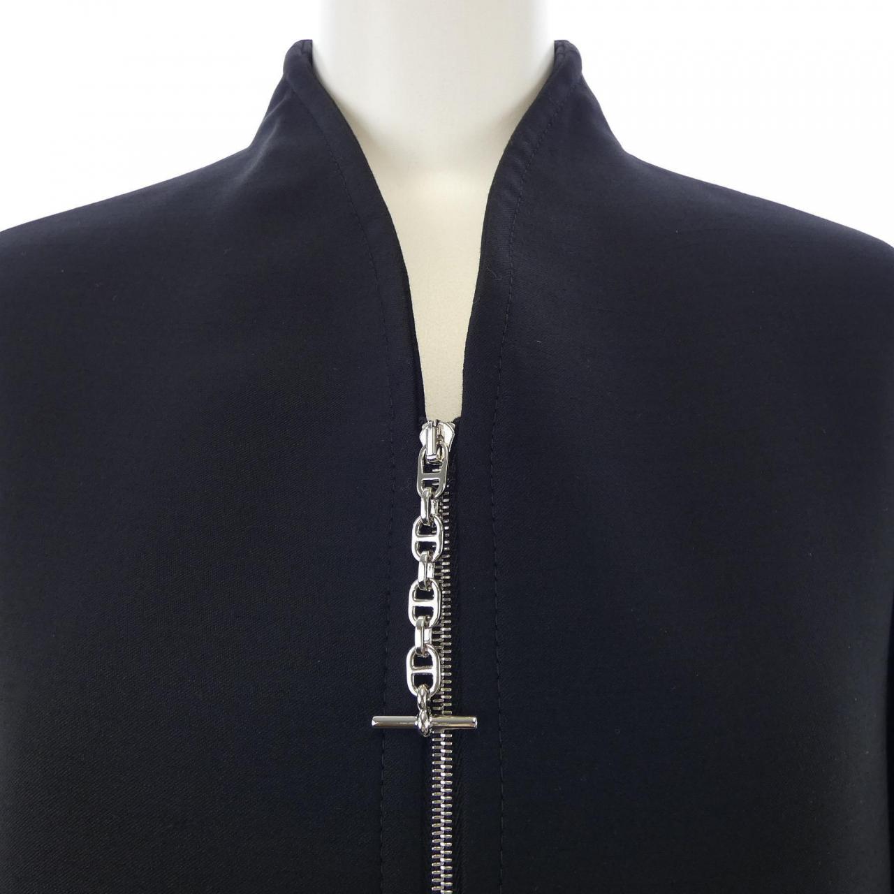 エルメス HERMES ノーカラージャケット