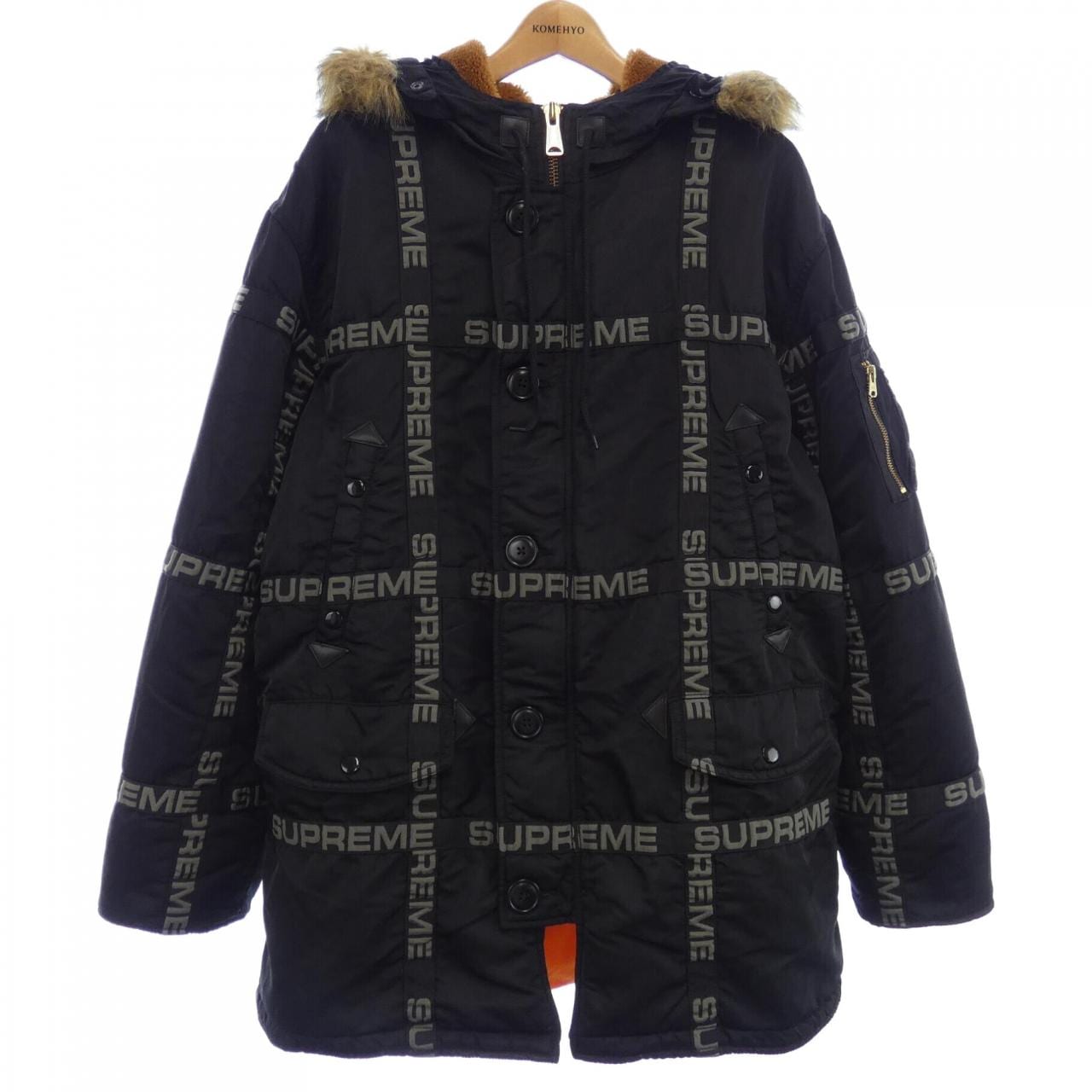 シュプリーム SUPREME Logo Tape N-3B ジャケット