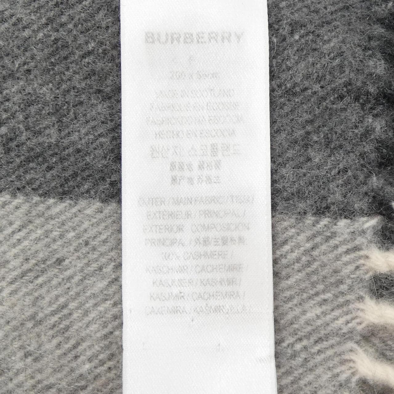 バーバリー BURBERRY 8018456 MUFFLER