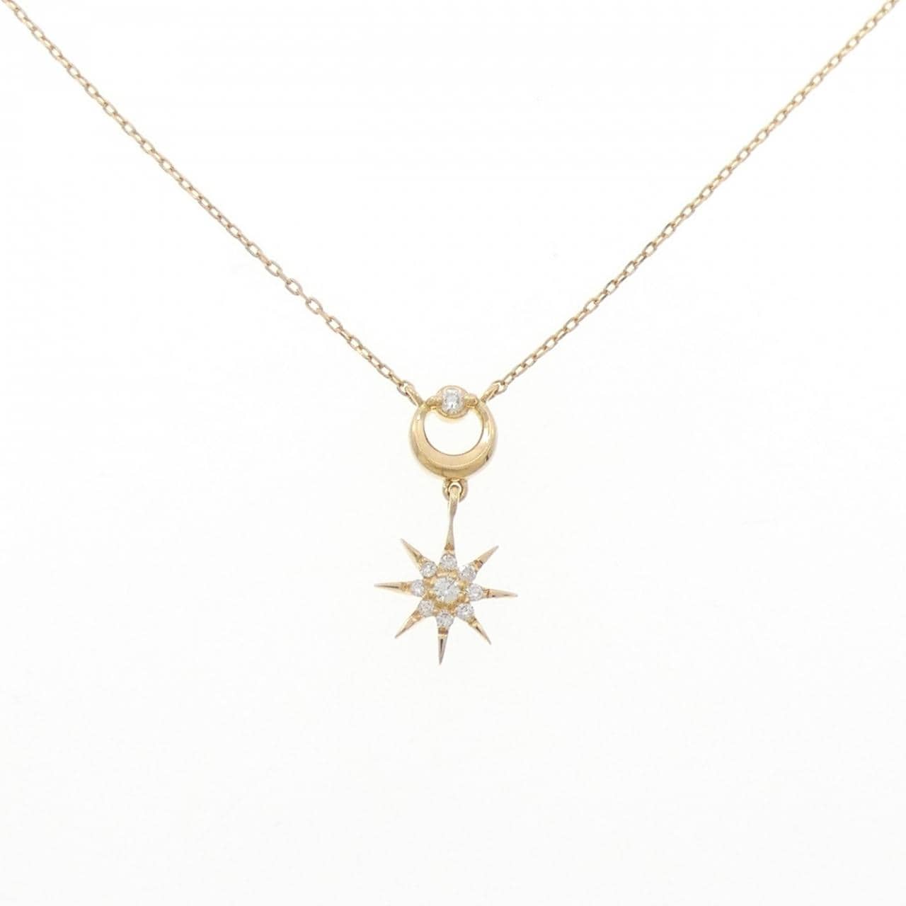 スタージュエリー ダイヤモンド ネックレス 0.03CT