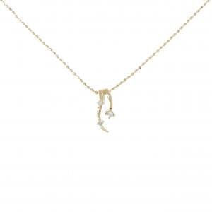 K18YG ダイヤモンド ネックレス 0.04CT