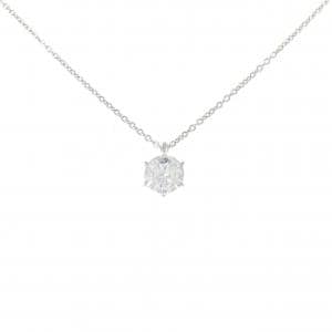 【リメイク】PT ダイヤモンド ネックレス 0.486CT G I1 VG