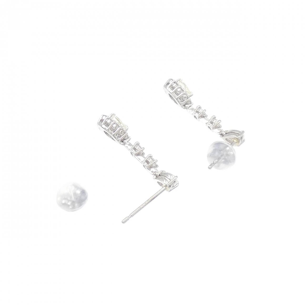 [新品] PT900鑽石耳環 0.60CT