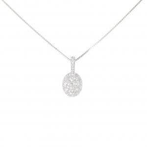 PT900/PT850 ダイヤモンド ネックレス 0.85CT