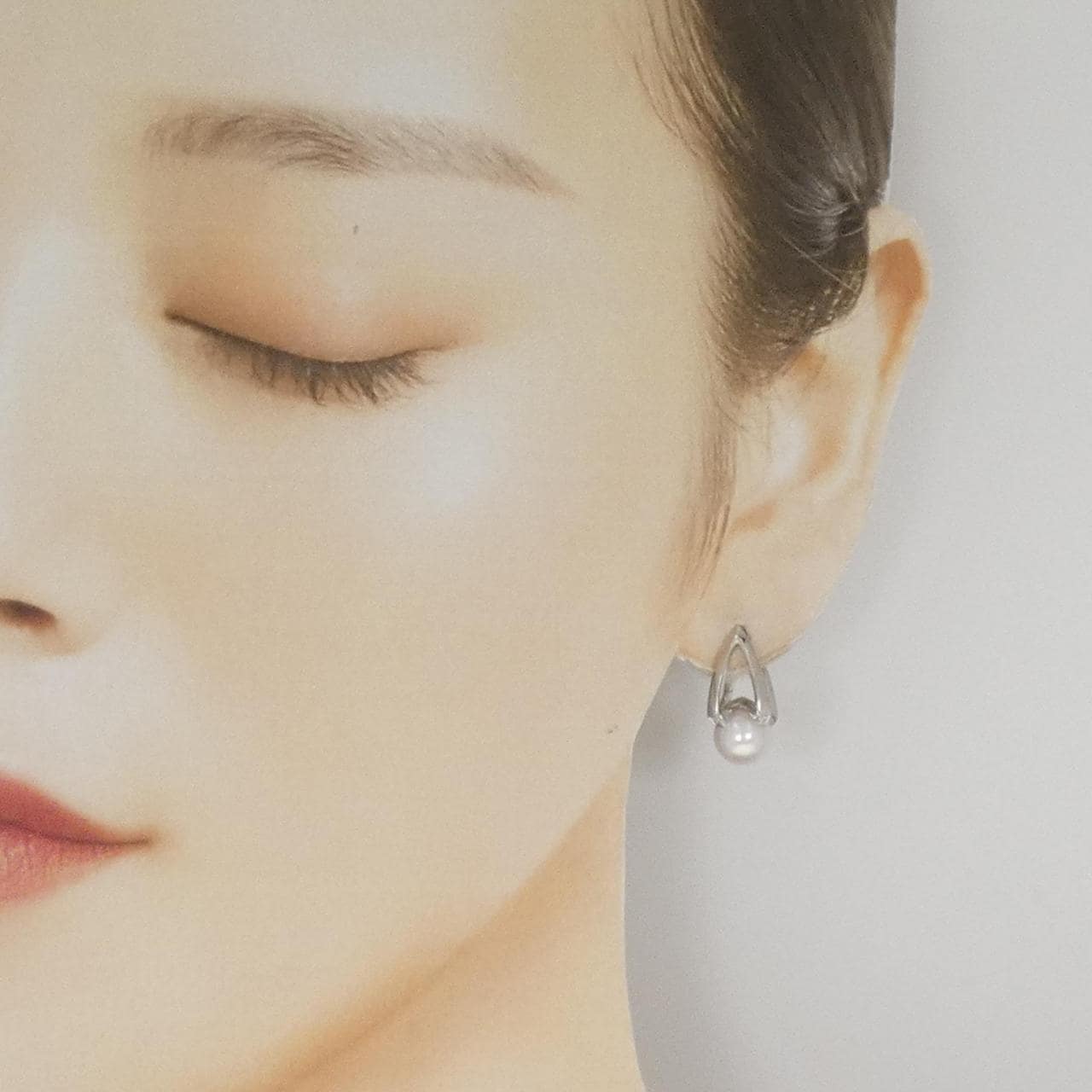 ミキモト Mコレクション ピアス 7.8mm