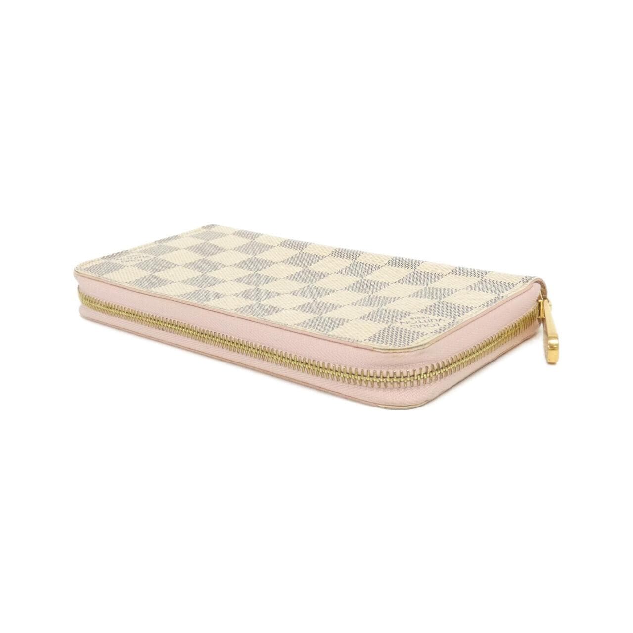 LOUIS VUITTON Damier Azur Zippy Wallet N63503 Wallet