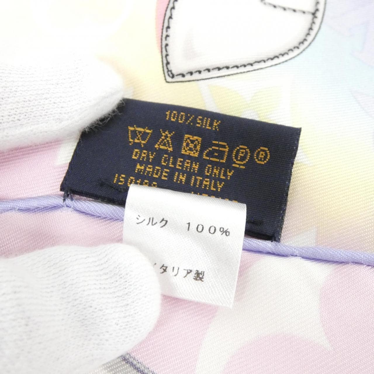 ルイヴィトン カレ コンフィデンシャル LVエスカル M76185 スカーフ