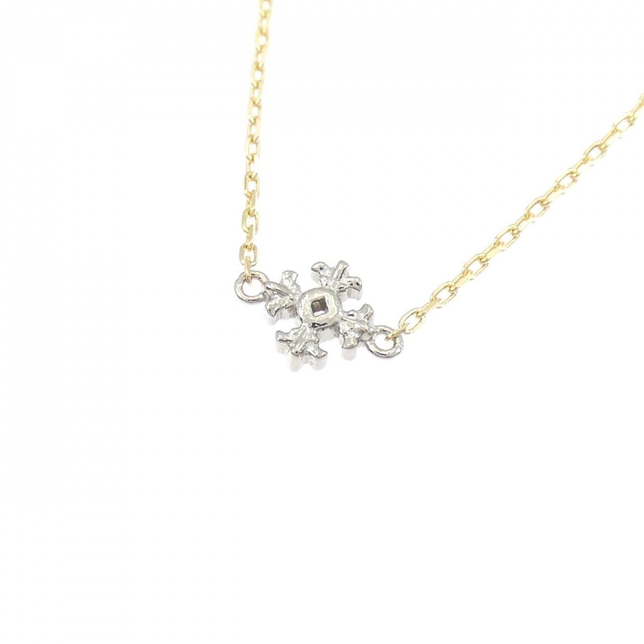 アガット ダイヤモンド ネックレス 0.02CT