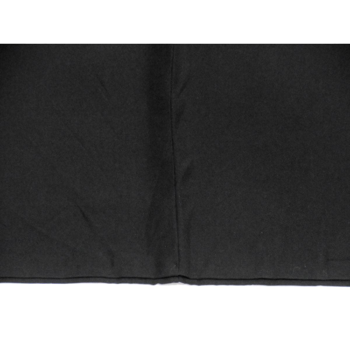 男物　黒羽二重　源氏車