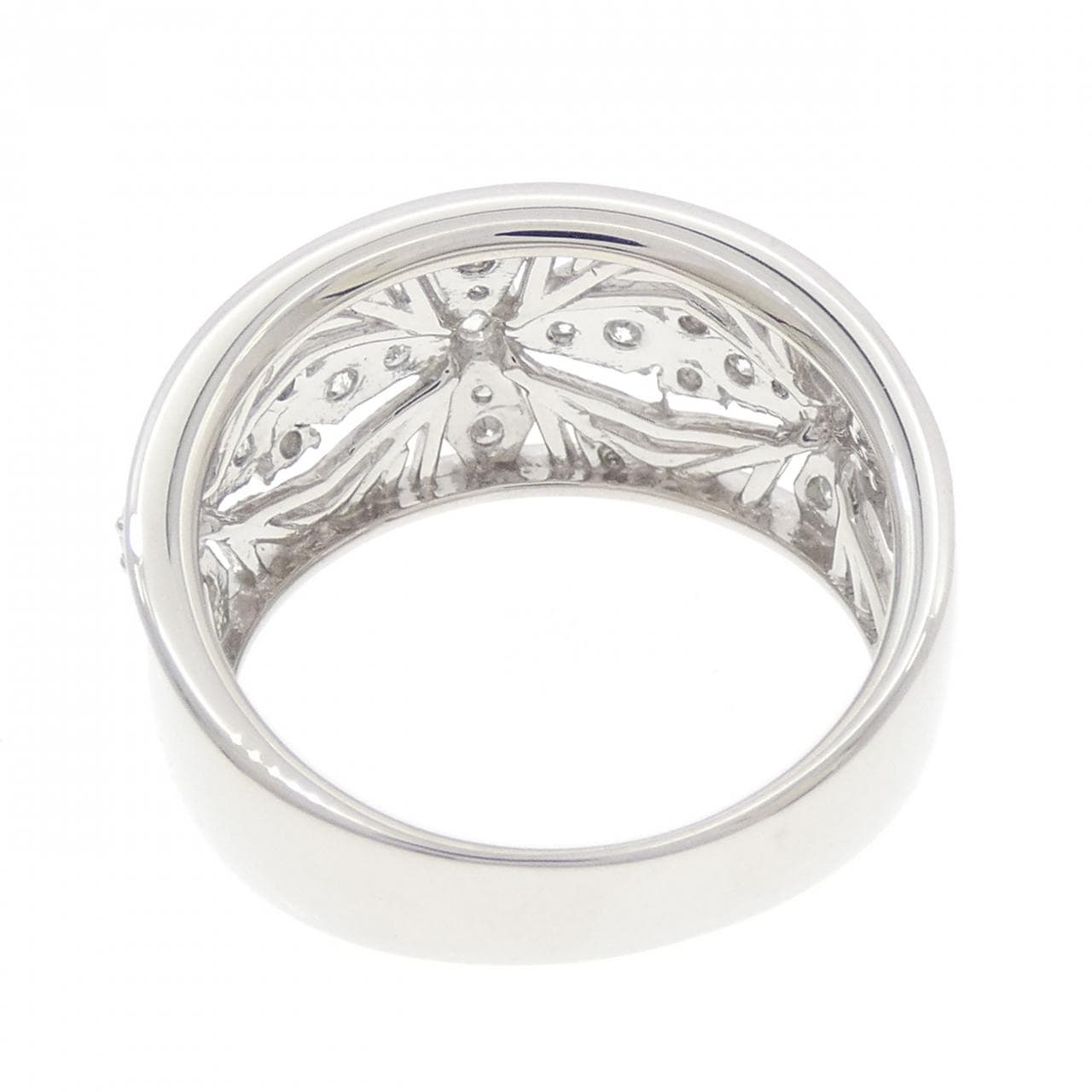 PT900 クロス ダイヤモンド リング 0.44CT