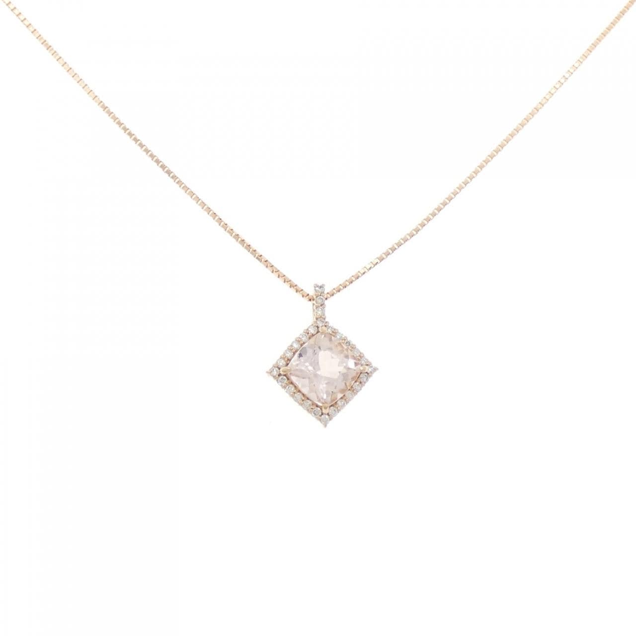 K18PG ベリル ネックレス 1.11CT