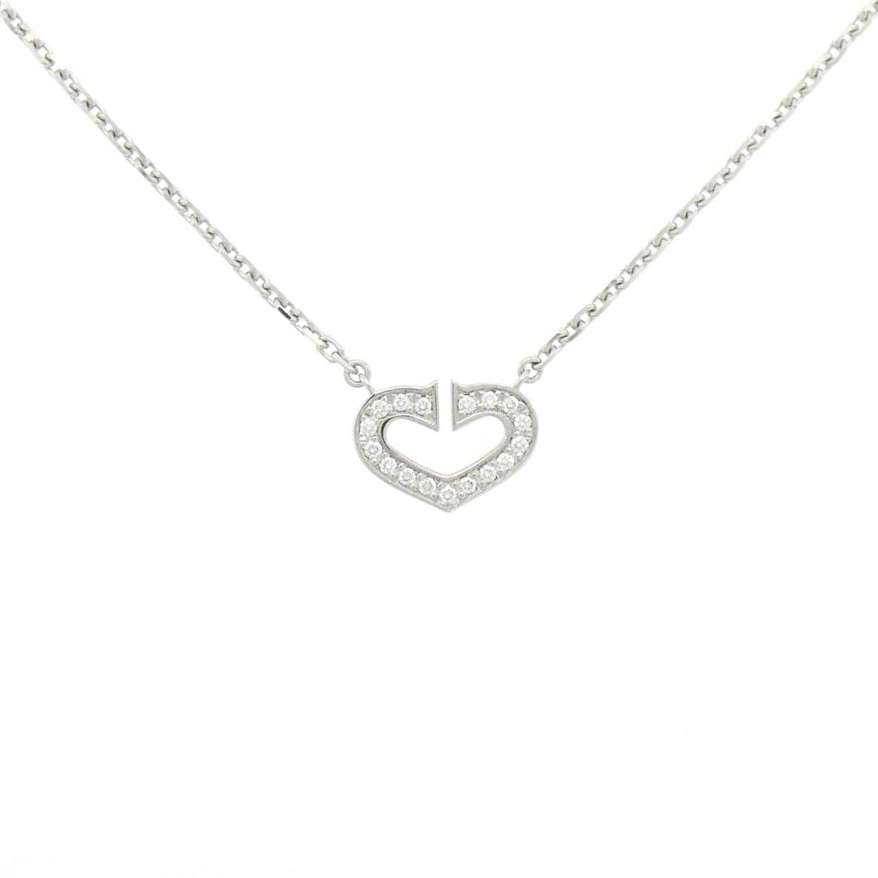 Cartier C heart项链