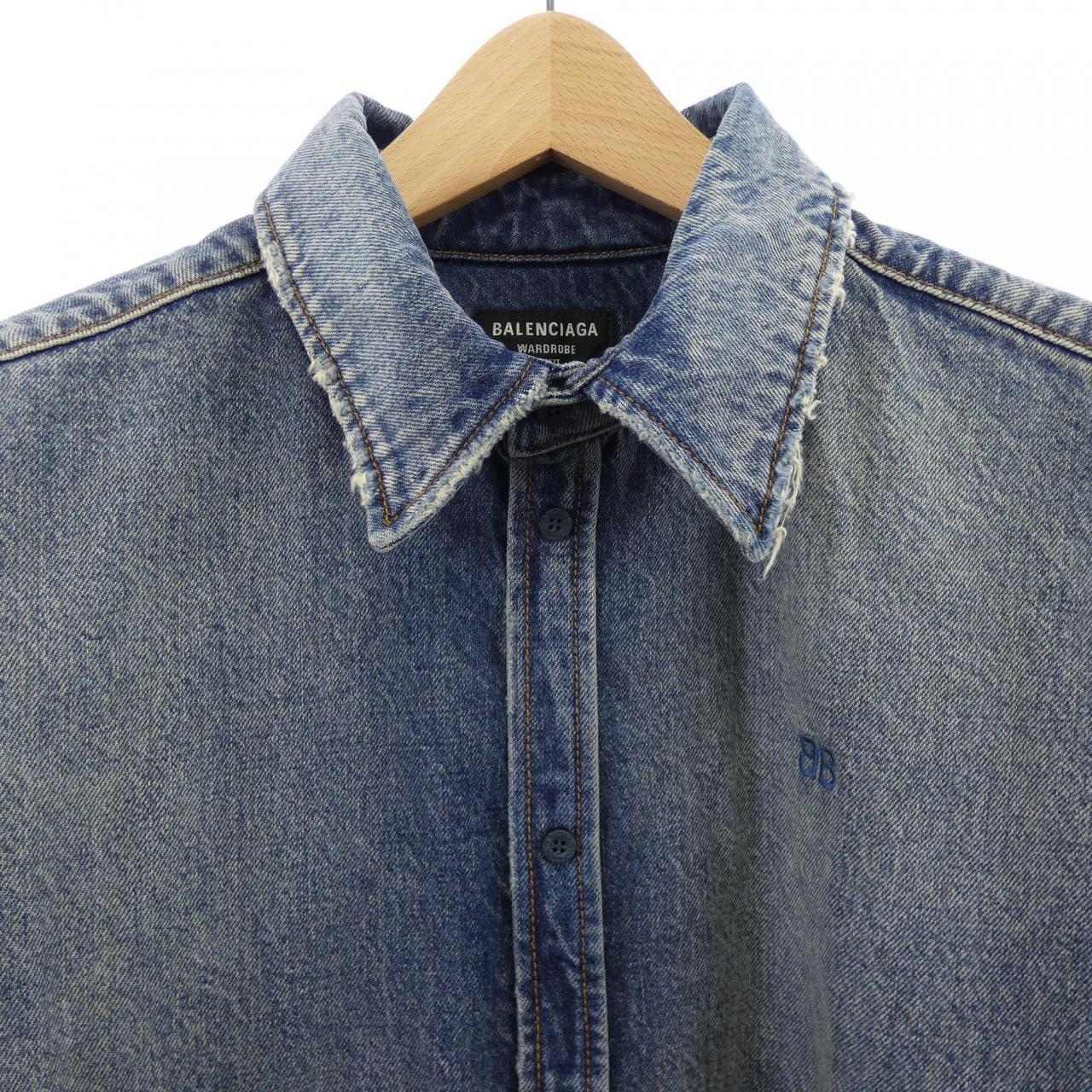 バレンシアガ BALENCIAGA WARDROBE 678363 TBP48 UNISEX シャツ