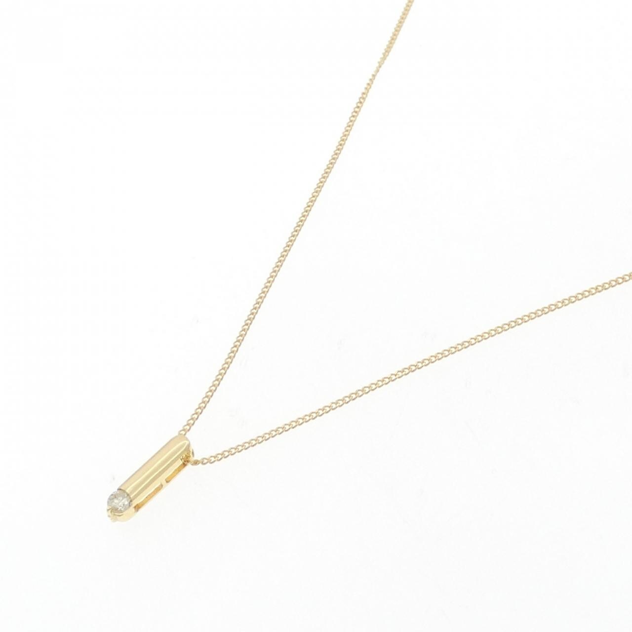 K18YG Diamond necklace