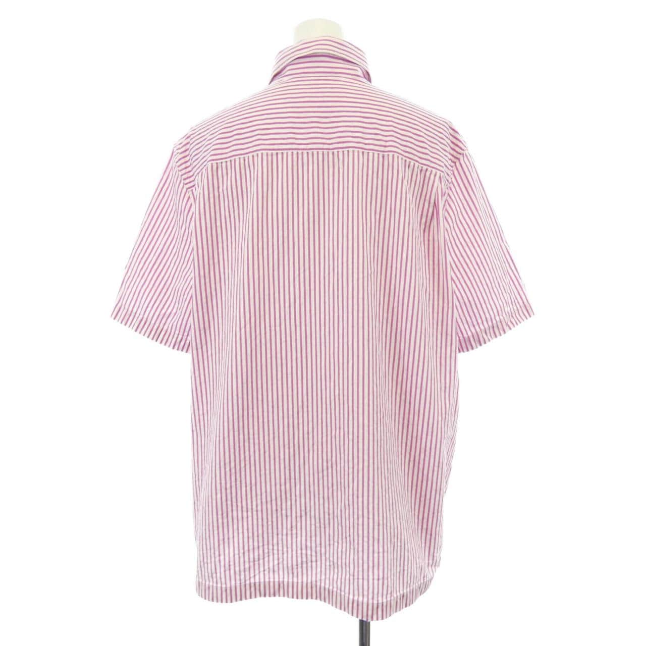 ルイヴィトン LOUIS VUITTON モノグラムストライプショートスリーブシャツ HTS37WUVD S／Sシャツ