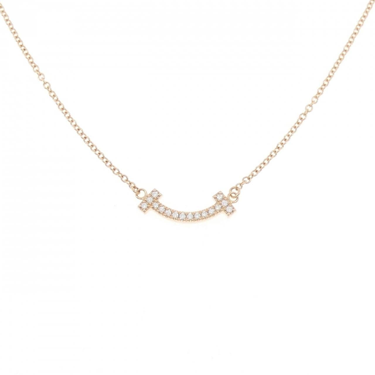 ティファニー Tスマイル ミニ ネックレス