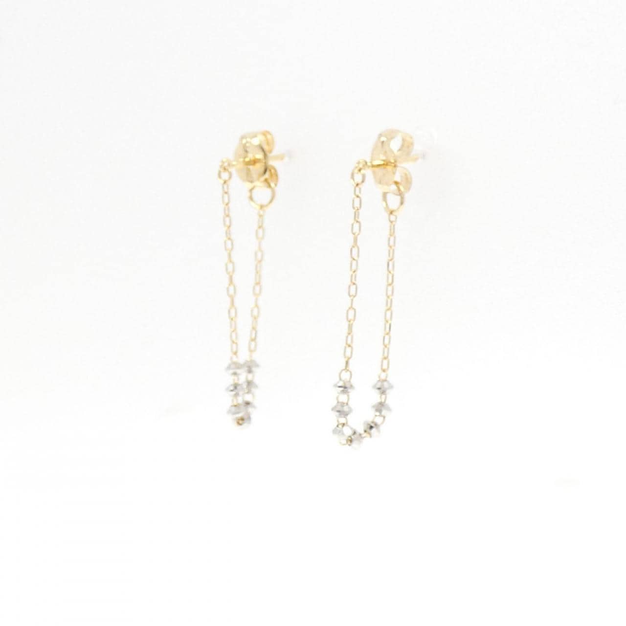 エテ K18YG/K18WG ピアス