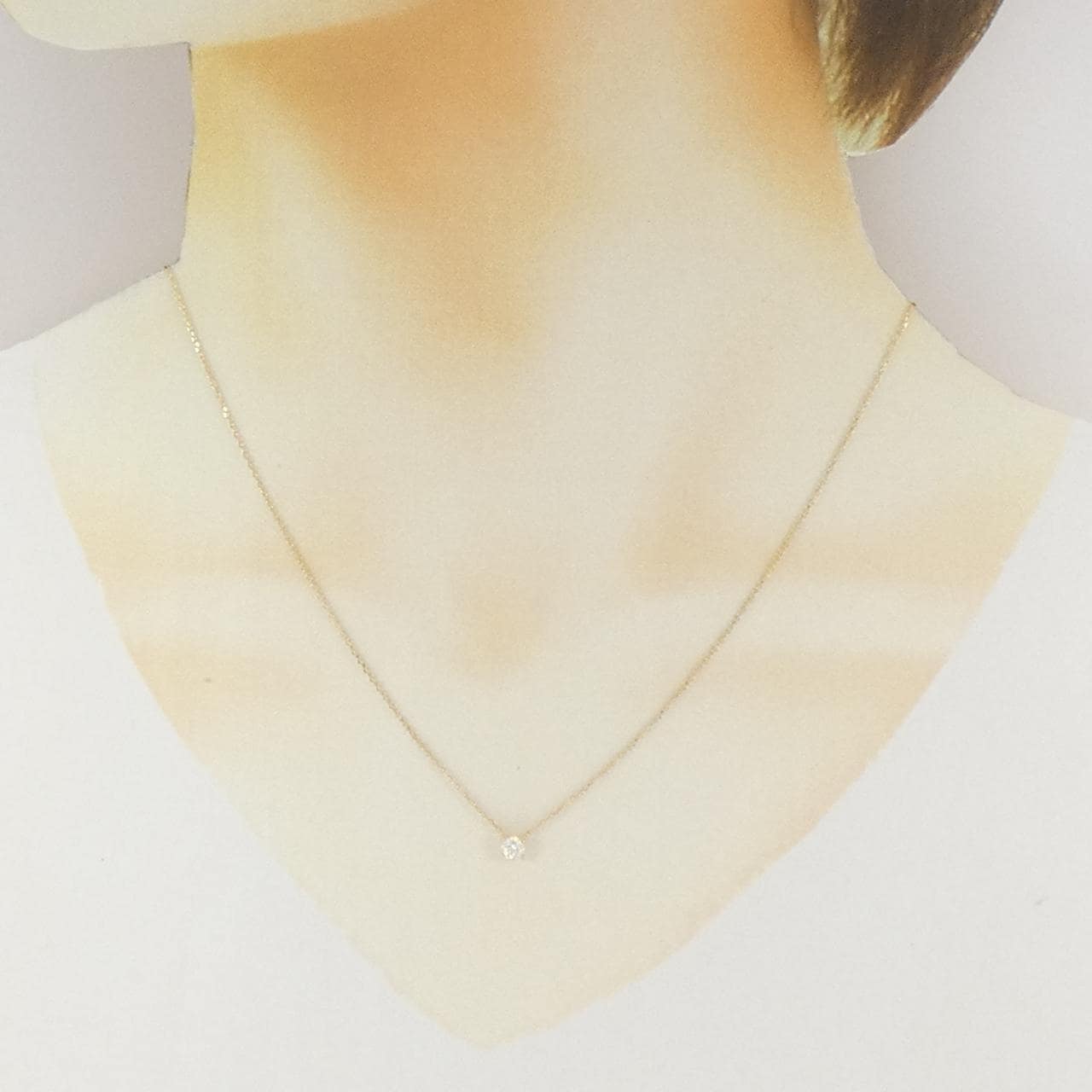 ヴァンドーム ダイヤモンド ネックレス 0.194CT