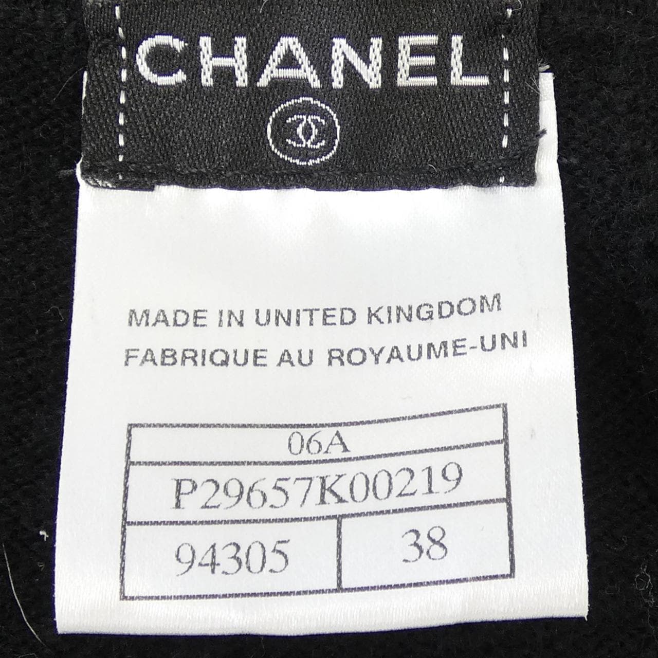 シャネル CHANEL P29657K00219 06A ニット