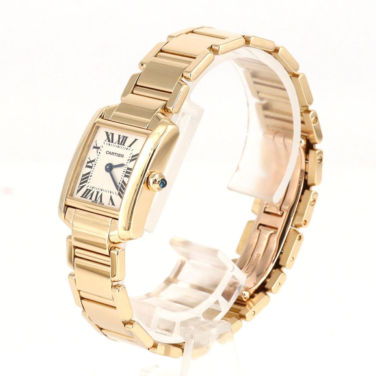カルティエ タンクフランセーズSM YG W50002N2 YG クォーツ