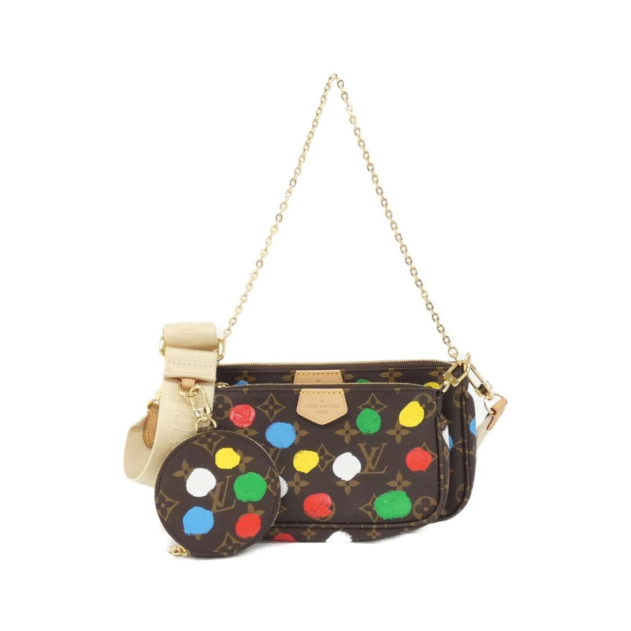 ルイヴィトン モノグラム(LV X YK) ミュルティ ポシェット アクセソワール M46385 ショルダーバッグ