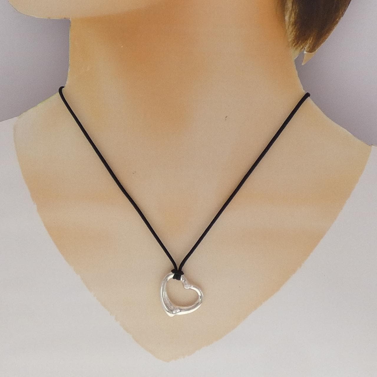 ティファニー オープンハート ネックレス