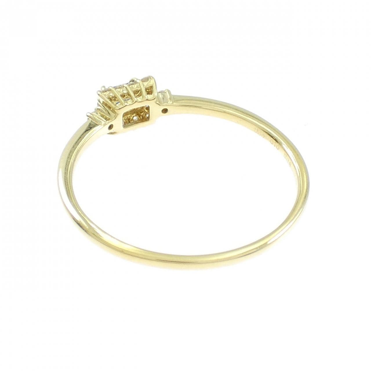 K18YG サファイヤ リング 0.10CT