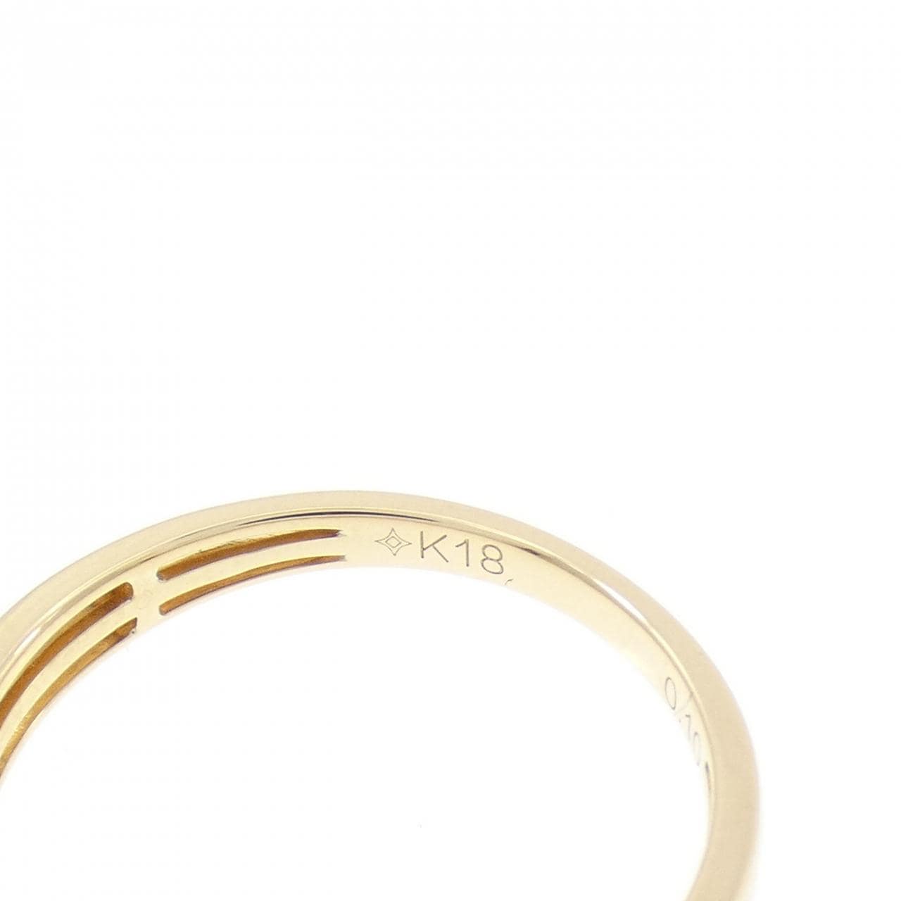 ジーエスティービー ダイヤモンド リング 0.10CT