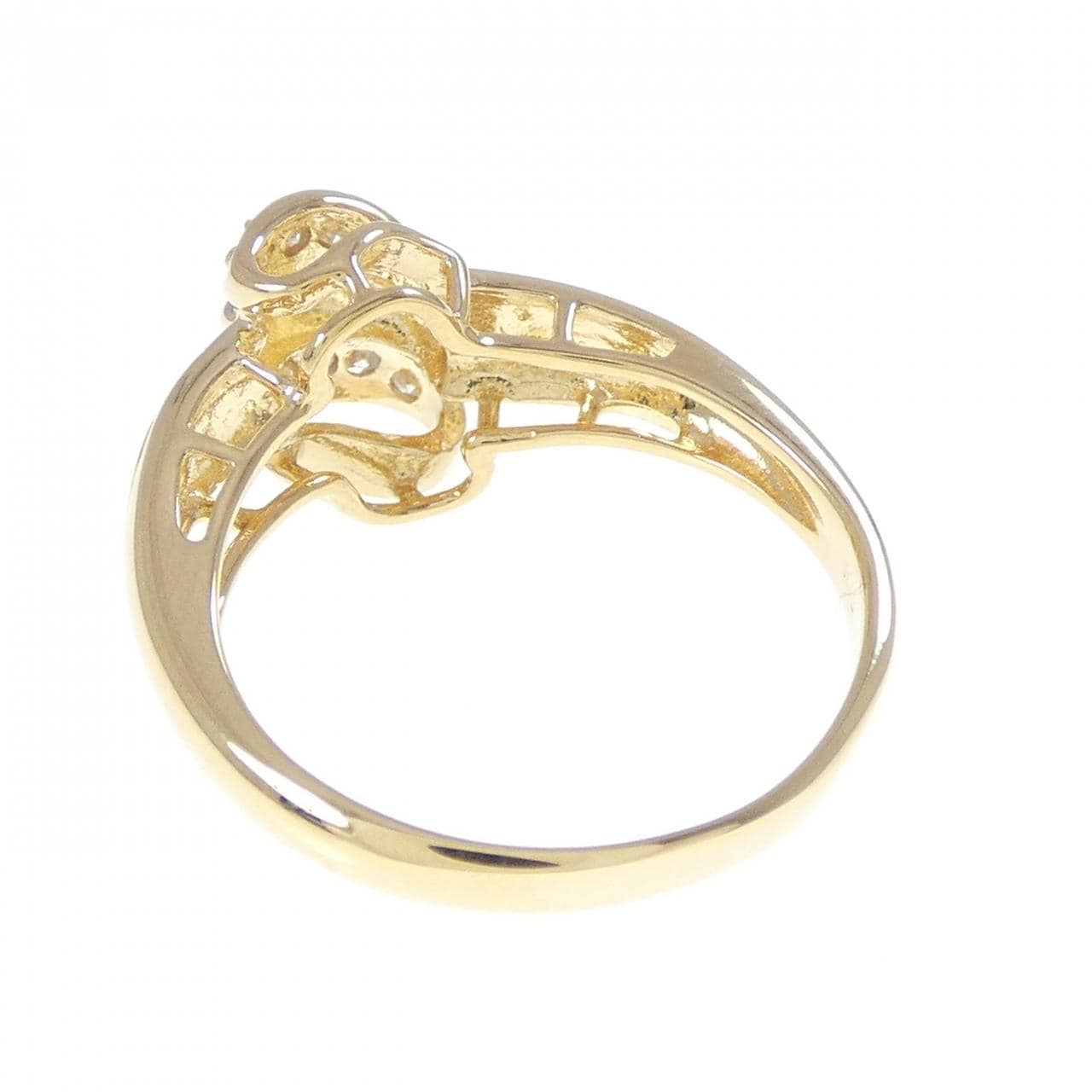 K18YG ダイヤモンド リング 0.11CT