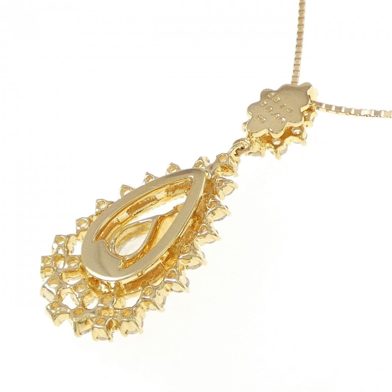 K18YG ダイヤモンド ネックレス 0.570CT