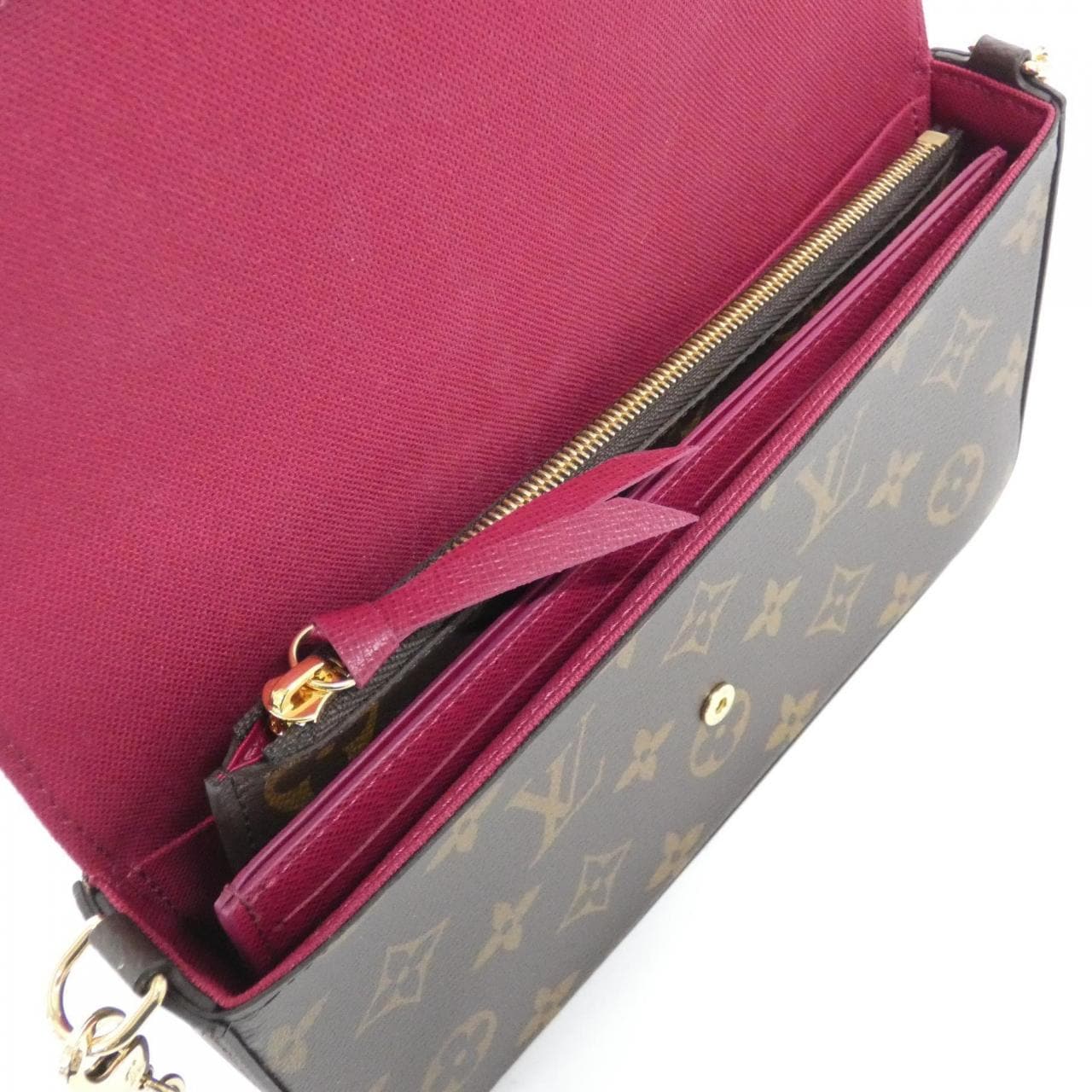 ルイヴィトン モノグラム ポシェット フェリシー M61276 ショルダーバッグ