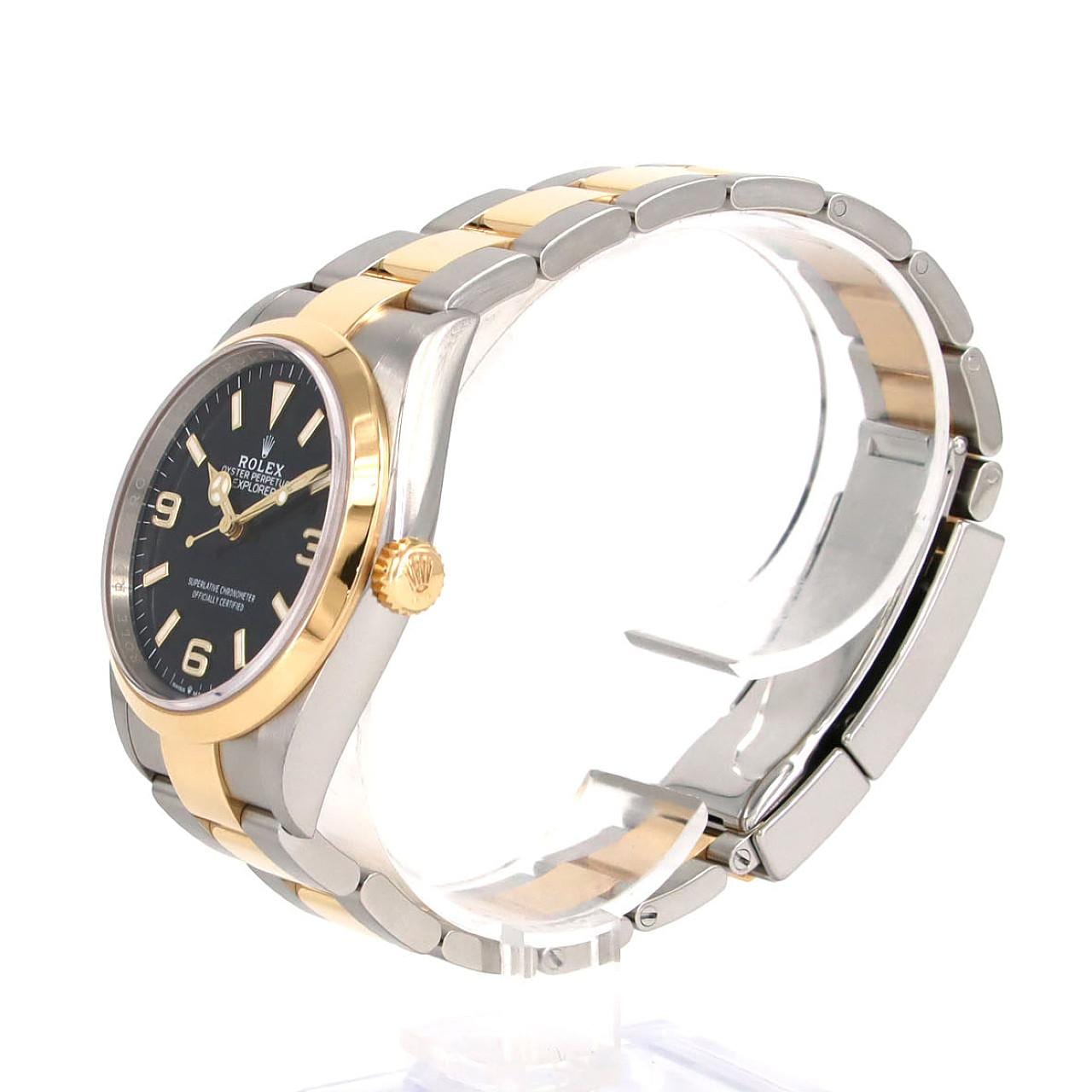 ロレックス エクスプローラーI 124273 SSxYG 自動巻 ランダム番