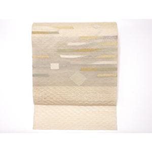 夏名古屋帯　すくい織