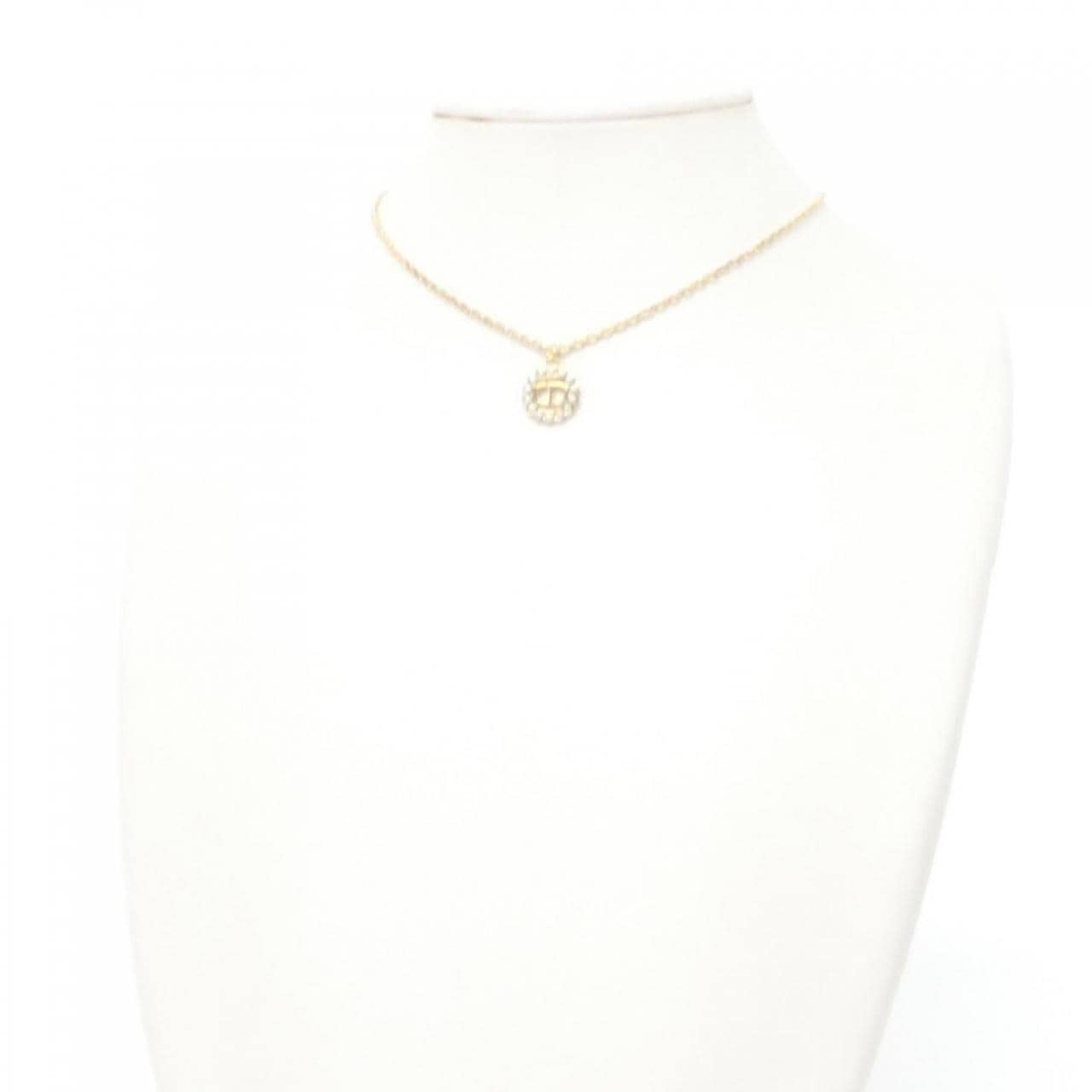 【新品】クリスチャンディオール プチ CD サークル N3559WOMRS ネックレス