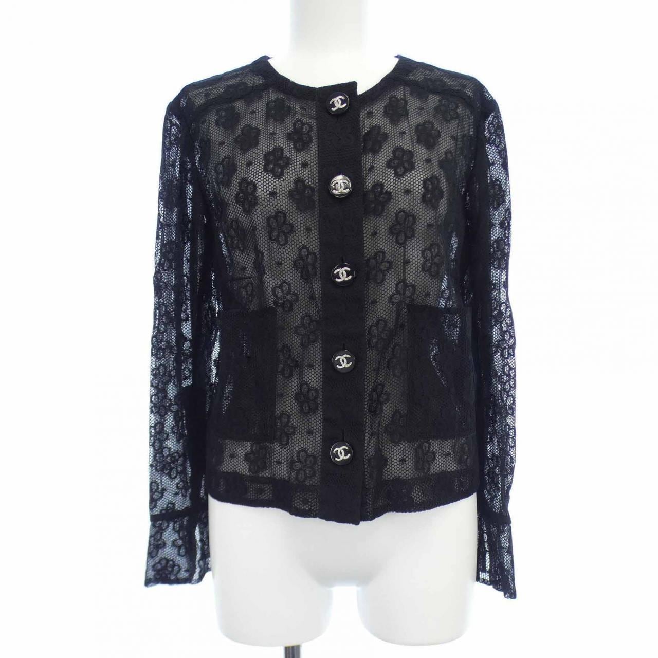 シャネル CHANEL ノーカラージャケット