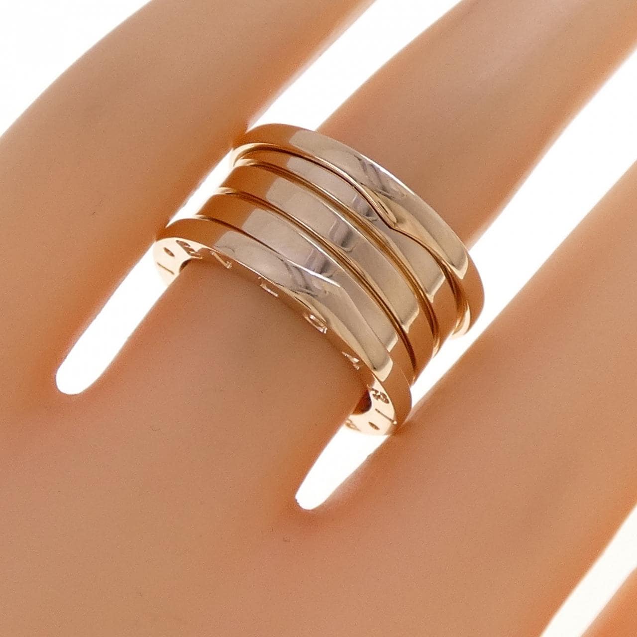 ブルガリ B.zero1 4バンド リング