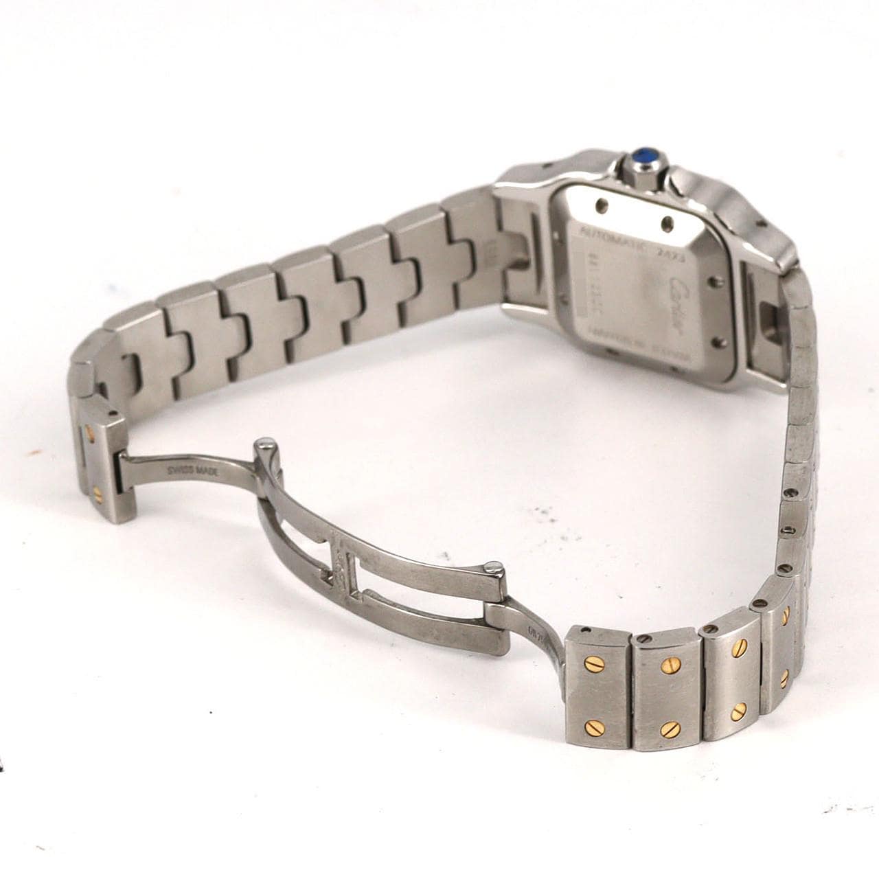 カルティエ サントスガルベSM コンビ W20057C4 SSxYG 自動巻