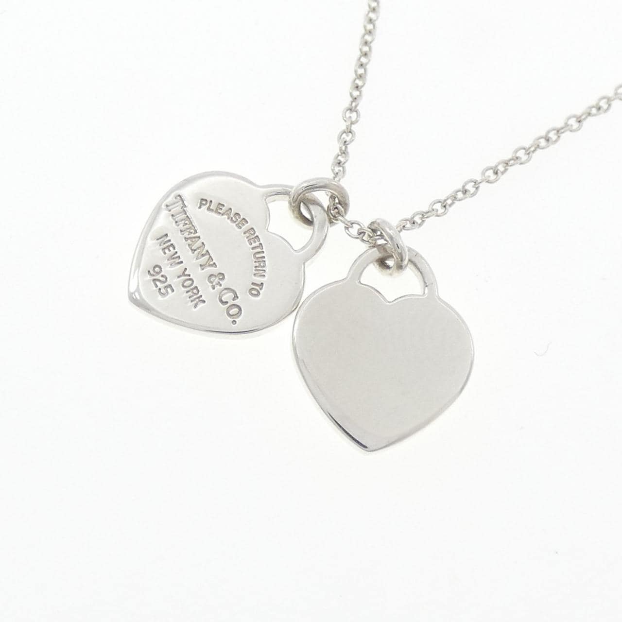 ティファニー リターントゥティファニー ダブルハート ミニ ネックレス