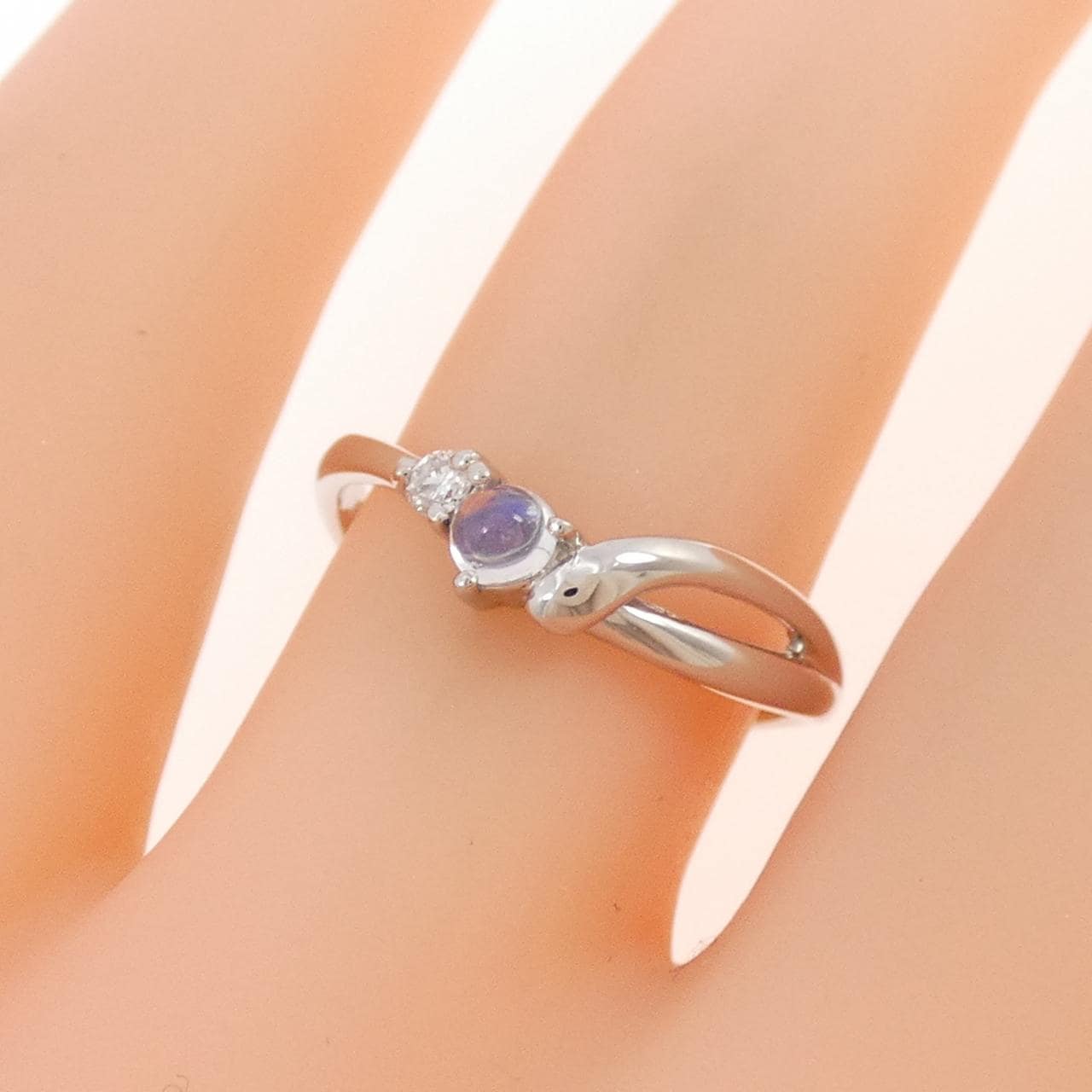 PT900 ムーンストーン リング