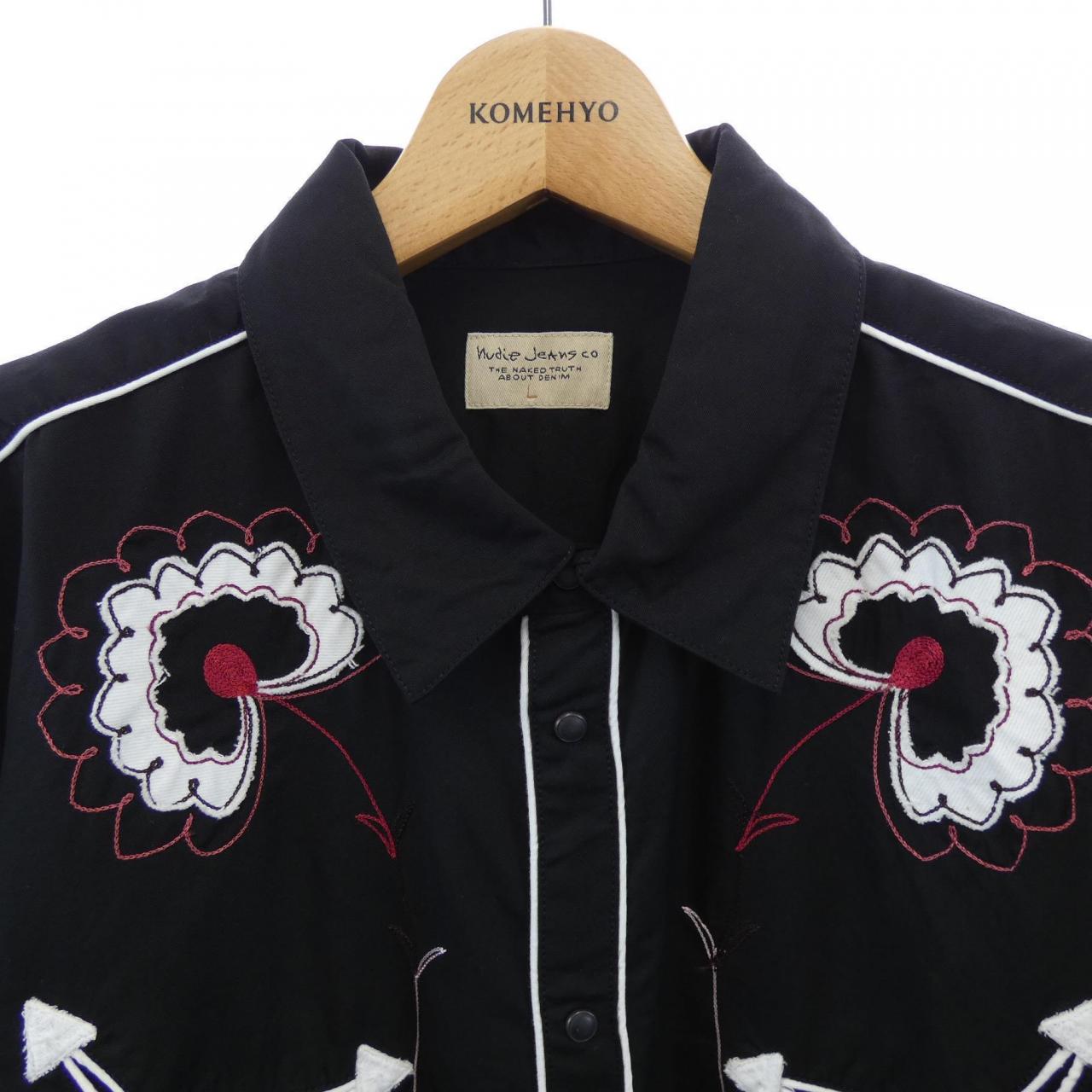 ヌーディージーンズ NUDIE JEANS 140627Stellan シャツ