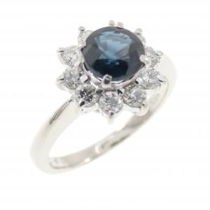 PT850 サファイヤ リング 0.83CT